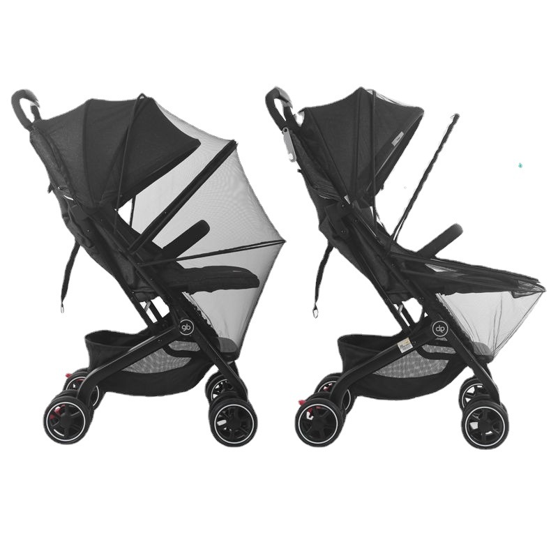 Baby stroller mosquito net universal full cover car with enlarged