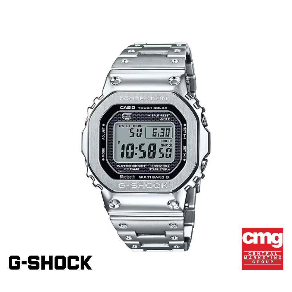 CASIO MEN'S WATCHES G-SHOCK PREMIUM GMW-B5000D-1DR STAINLESS STEEL SILVER ราคา 20,500 บาท*ส่งฟรี