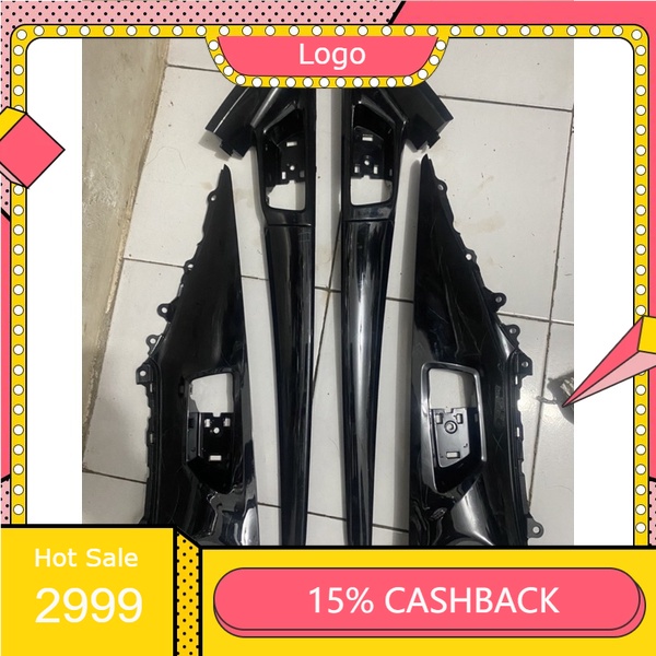 panel dortrim innova riborn black set 6 pcs Harga 520,000 rupiah*Gratis Ongkir