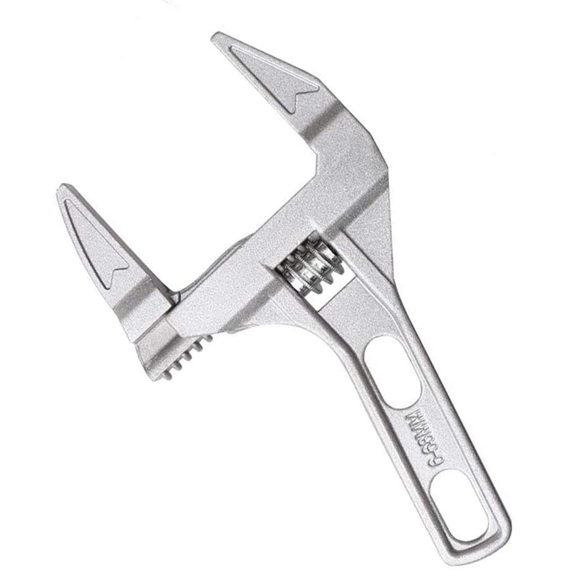 【JIN】-Adjustable Wrenches 6-68mm Wide Jaw Wrench Bathroom Wrench Hand Tools for Tightening or Loosening Nuts and Bolts