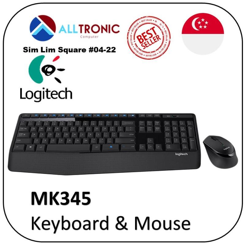 Logitech MK345 Wireless Keyboard and Mouse Combo /Singapore Authorized Reseller P/n: 920-006491 Singapore