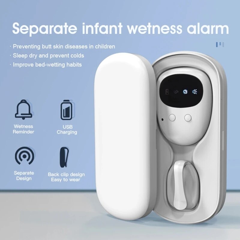 Chuông báo đái dầm chuông báo đái dầm trẻ em đái dầm làm ướt giường báo động với âm thanh và rung động cho bé cao tuổi