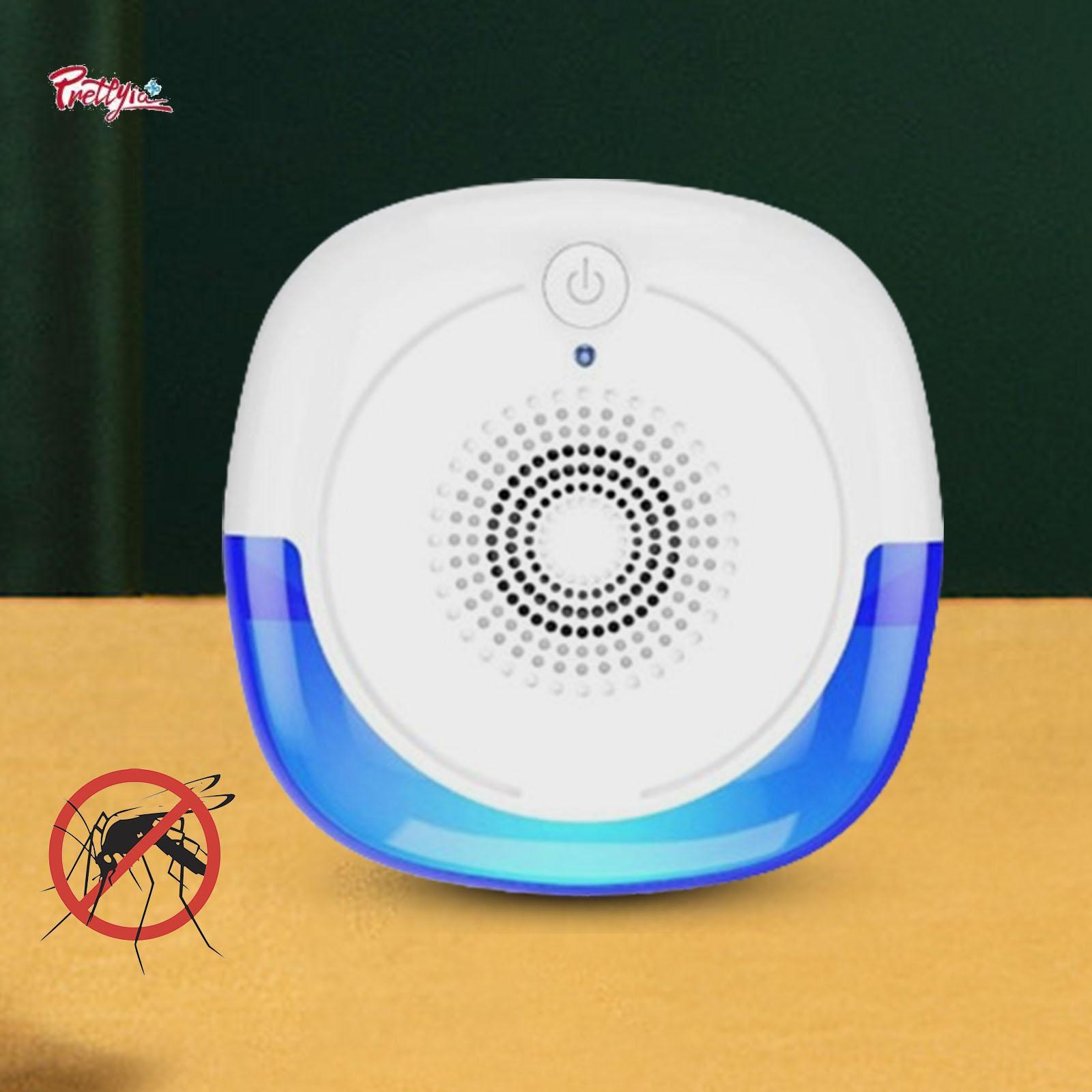 Prettyia Ultrasonic Mouse Repeller Squirrel Repeller Rodent Repeller Mice Repeller for Garage Car Engines Indoor Outdoor Vehicles Home ราคา 86 บาท*ส่งฟรี