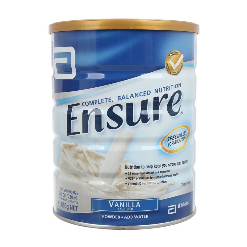 [Chính Hãng] Sữa Ensure Úc 850g Nhập khẩu từ Úc NTS