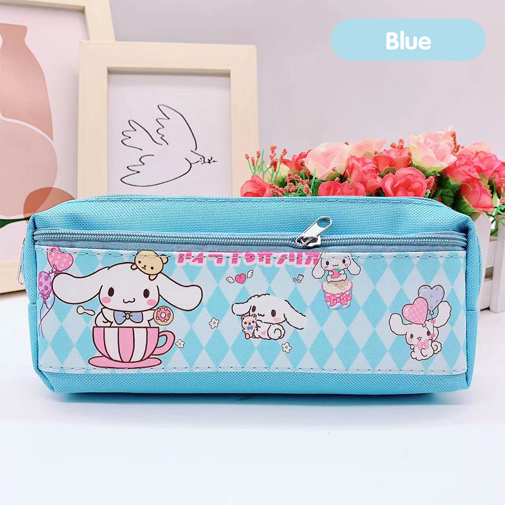 Baby Shine Tas Pensil Multifungsi Karakter Kartun Kotak Pensil Resleting