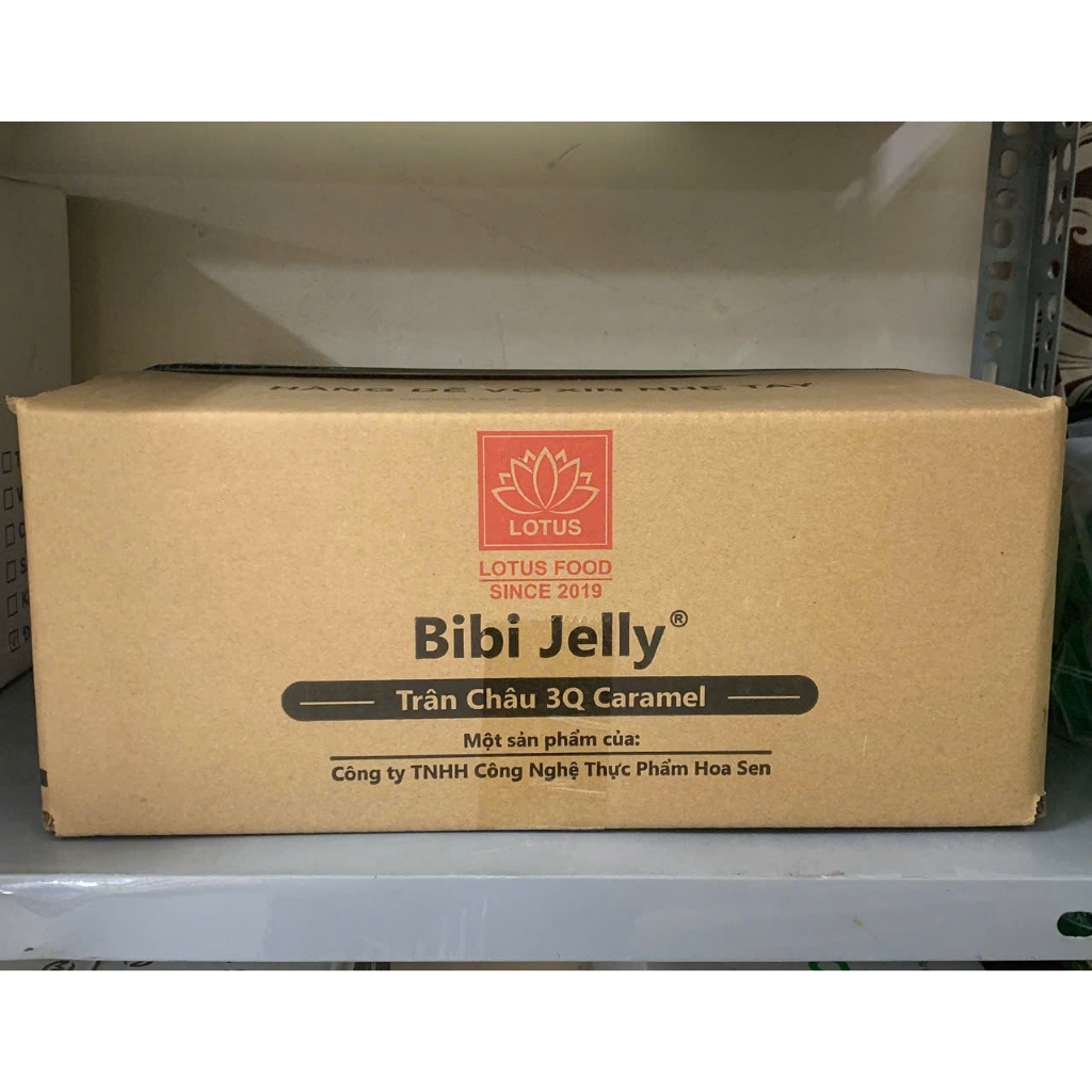 [Box] [6 Bags] Pearl Bibi Jelly - Black Caramel 2Kg/Bag