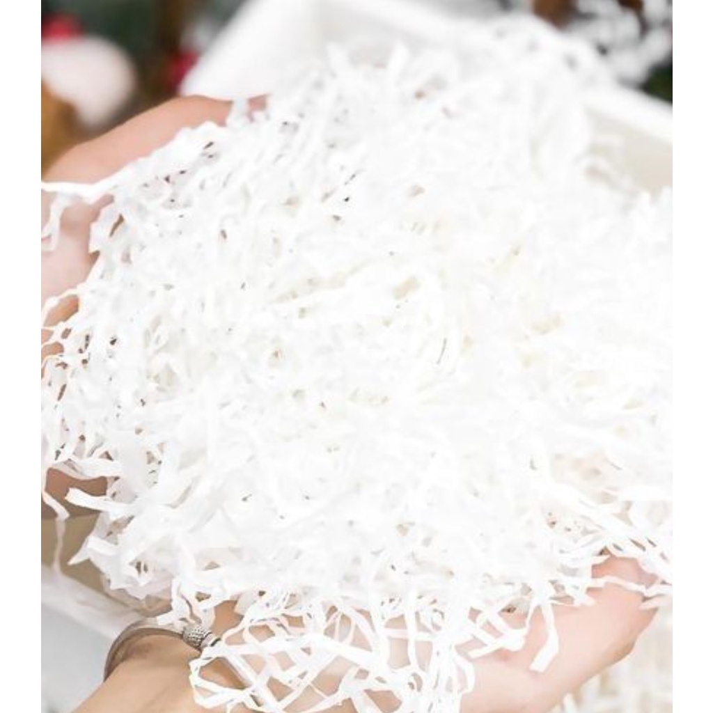 500GR Giấy rơm giấy vụn lót hộp quà giấy rơm lót thùng lót hàng trang trí gói quà [ 1/2KG = NỬA KG] - Nakaposs