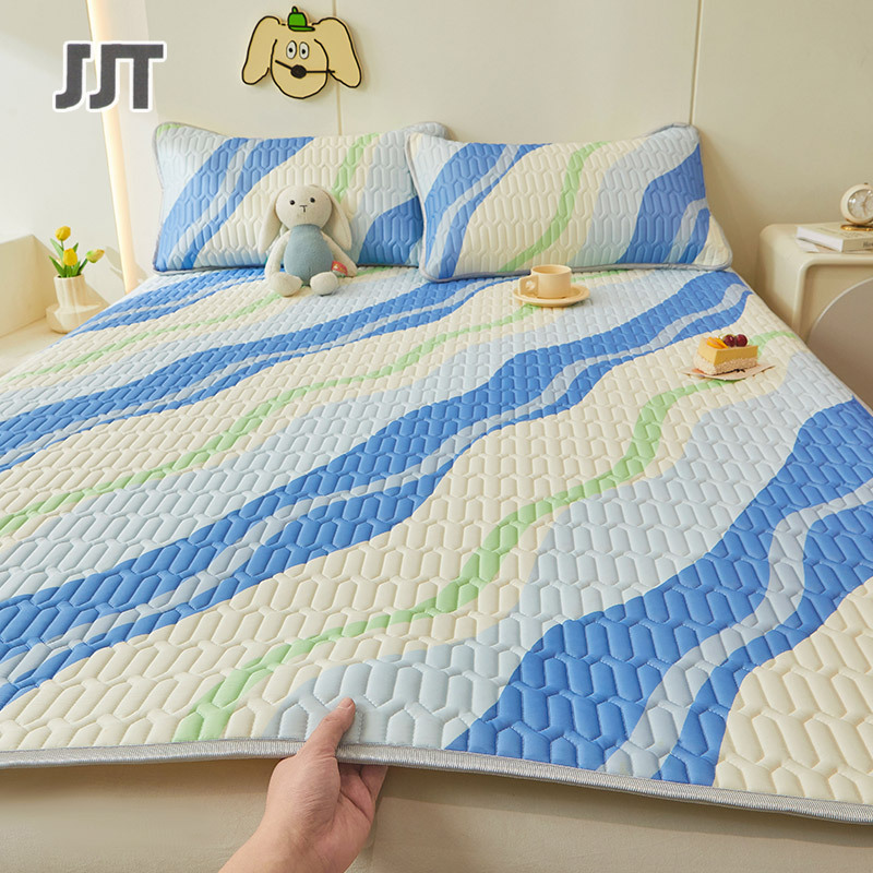 mat mattress bedsheet 150*200cm/180*200cm Three-piece bedding Ice silk mat sheets Single mattress Household mattress