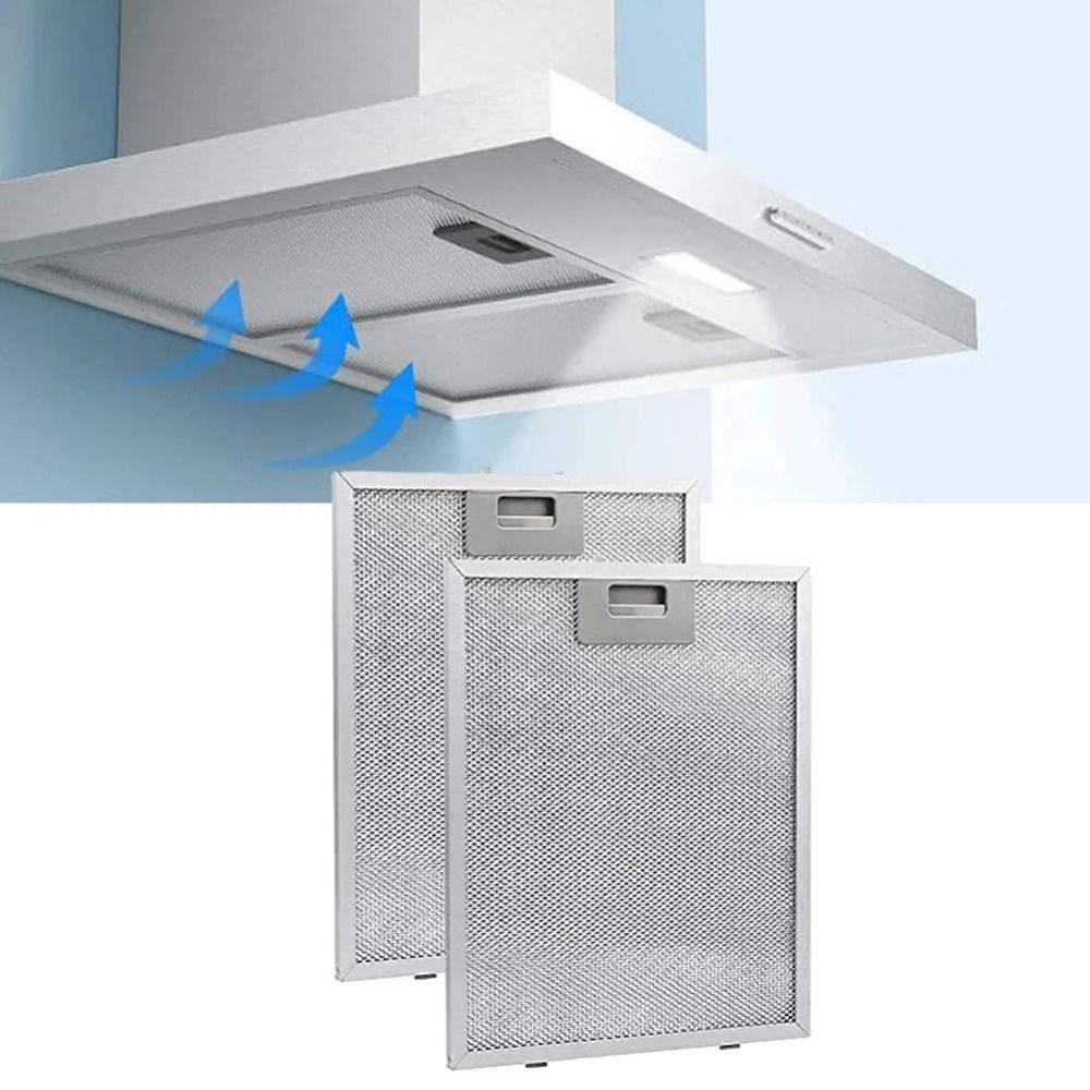 DEN0854 Lưới nhôm Lưới lọc nắp nồi Thông gió Chống dầu Bộ lọc bụi mui xe Bộ lọc dầu mỡ 3226cm Bộ lọc dầu mỡ Nhà bếp