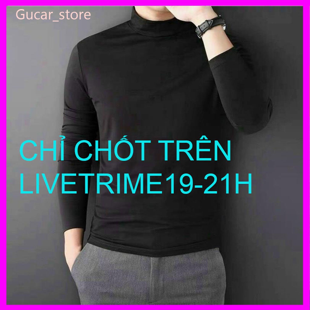 [Rẻ vô địch] Áo giữ nhiệt nam có lót nỉ siêu hot hàng loại 1-Gucar_store