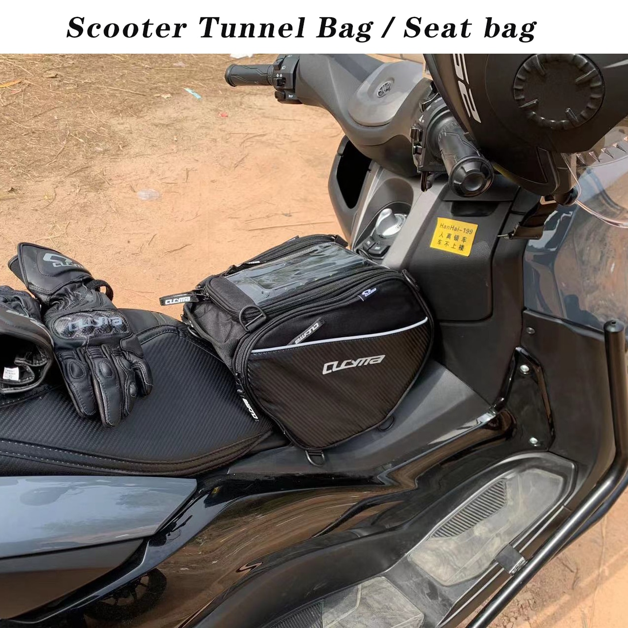 Rhinowalk Scooter Tunnel Tank Bag 15L Multifunction Motorcycle Scooter