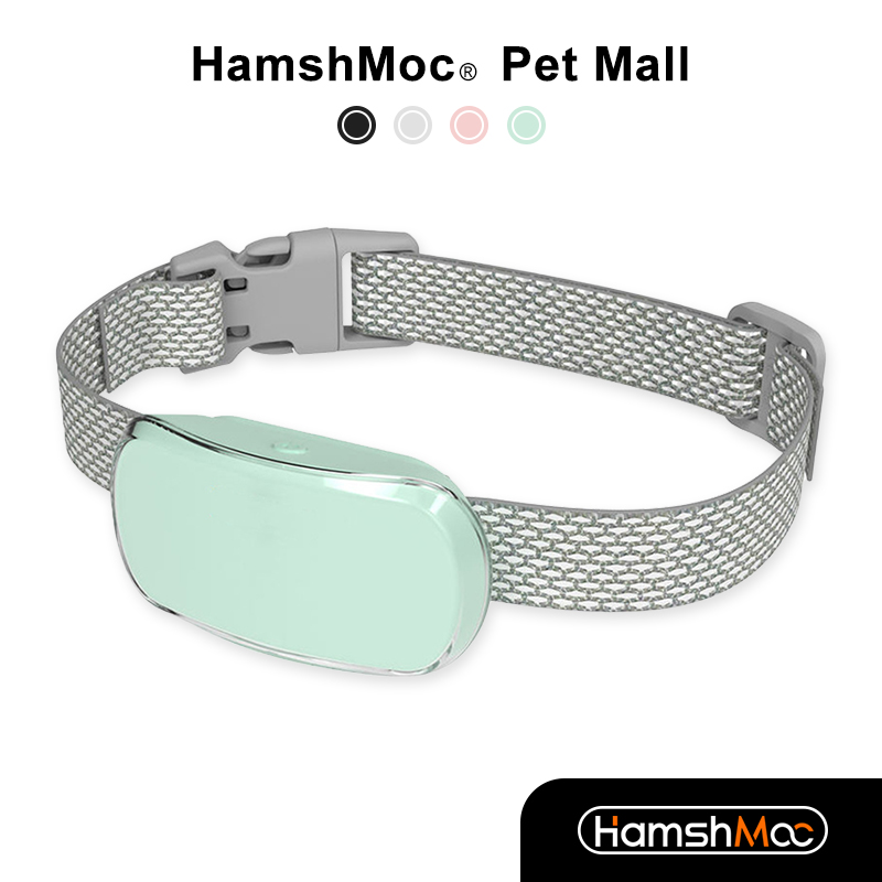 HamshMoc Smart Dog Collar Electric Anti-Bark Adjustable Pet Collar Waterproof Automatic Stop Barking USB Charge For Dogs Training ราคา 824 บาท*ส่งฟรี