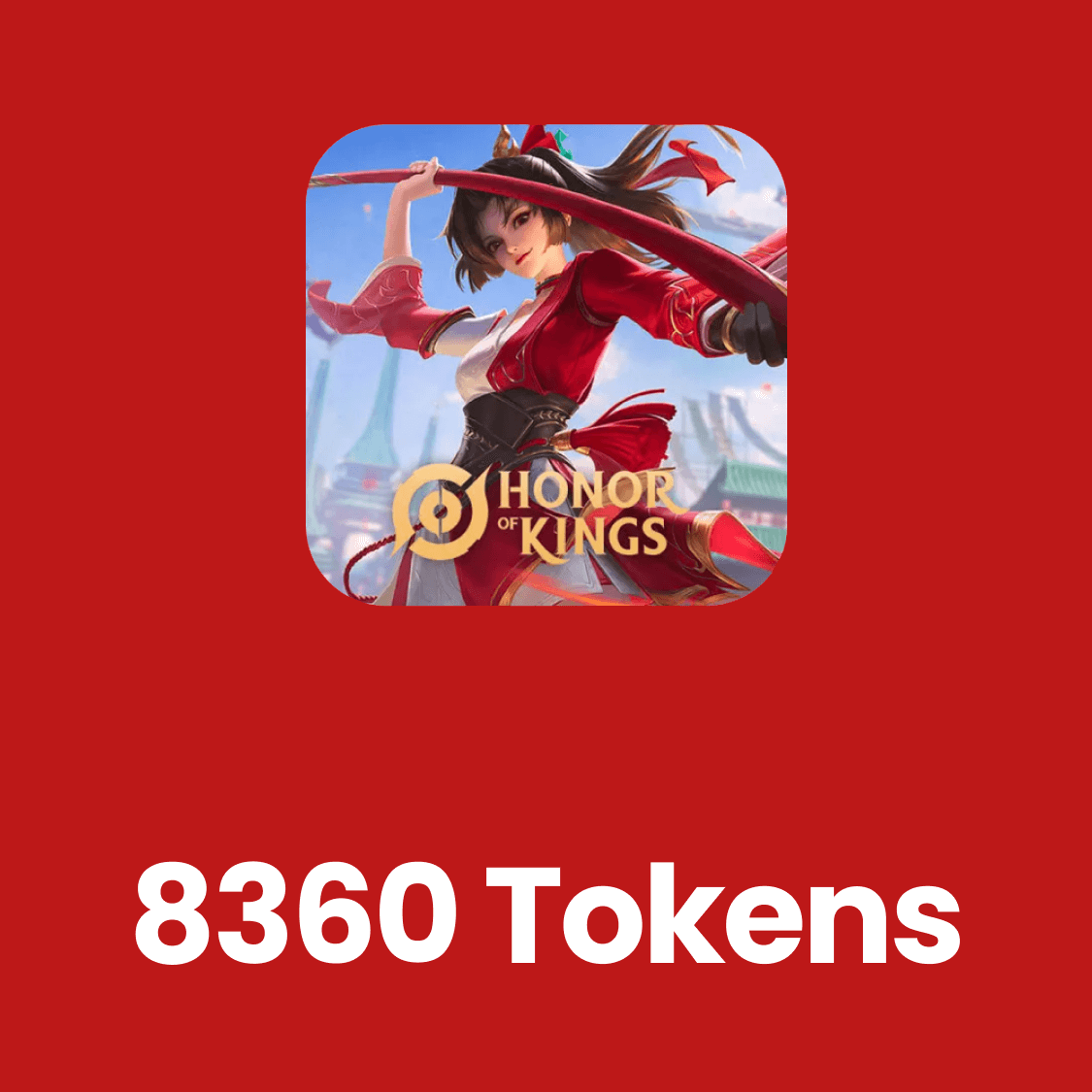 Honor of Kings 8360 Tokens ราคา 3,423 บาท*ส่งฟรี