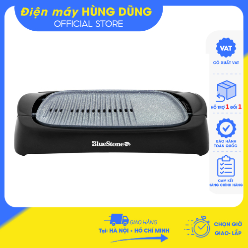 [ SHIP HỎA TỐC HN +HCM] Vỉ nướng điện Bluestone EGB-7417 Mẫu mới - Hàng chính hãng (Bảo hành 24 tháng toàn quốc)