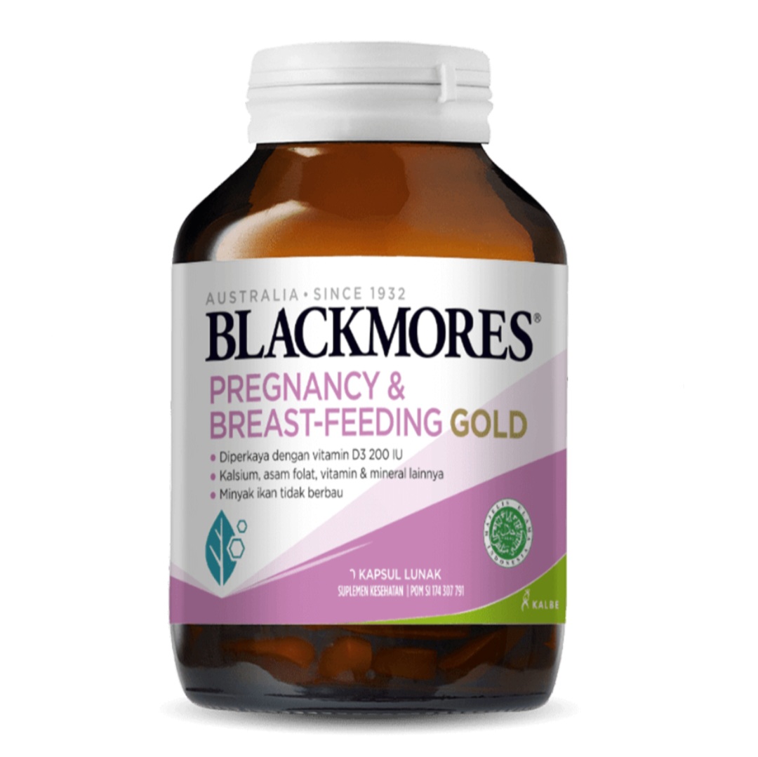 Blackmores Pregnancy & Breast-Feeding Gold 60 Tablet BPOM Kalbe