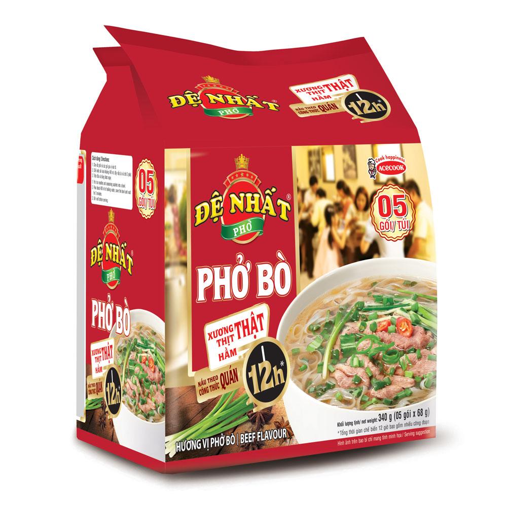 [Co.op Online] - Phở Đệ Nhất vị phở bò 340g (5 gói x 68g)