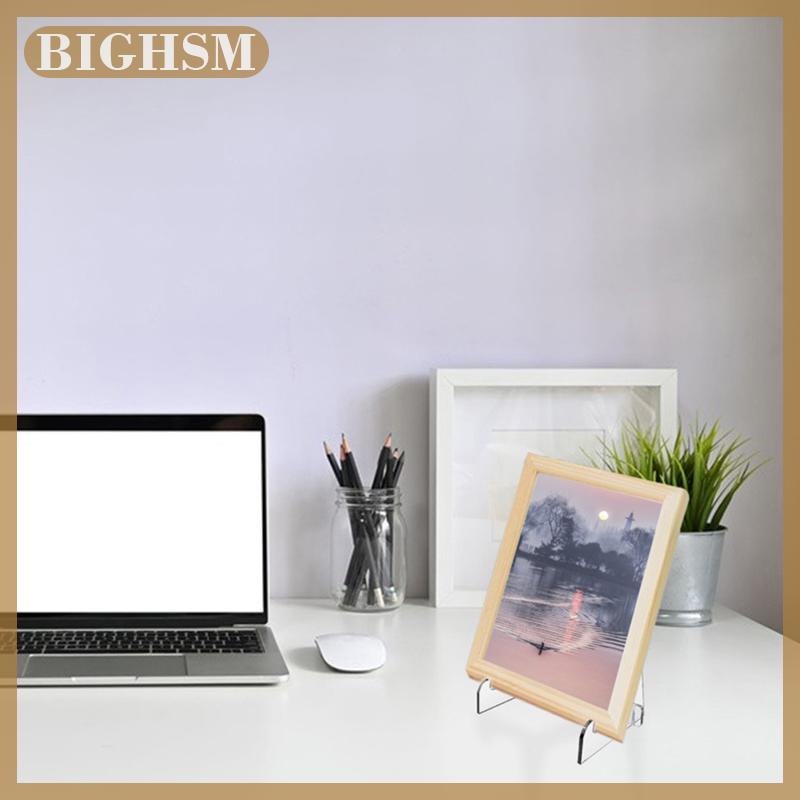 BIGHSM Acrylic cuốn sách đứng rõ ràng cuốn sách Giá vẽ với màn hình hiển thị đứng kệ trưng bày với sự hỗ trợ S để hiển thị truyện tranh tác phẩm nghệ thuật CDs