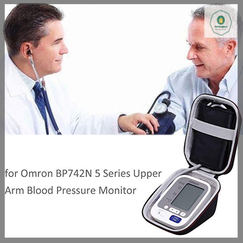 【Jettingbuy】 Hot Sale Caseling Hard Case for Upper Arm Blood Pressure Monitor Portable Travel Carrying Protective Bag Storage Case ราคา 177 บาท*ส่งฟรี