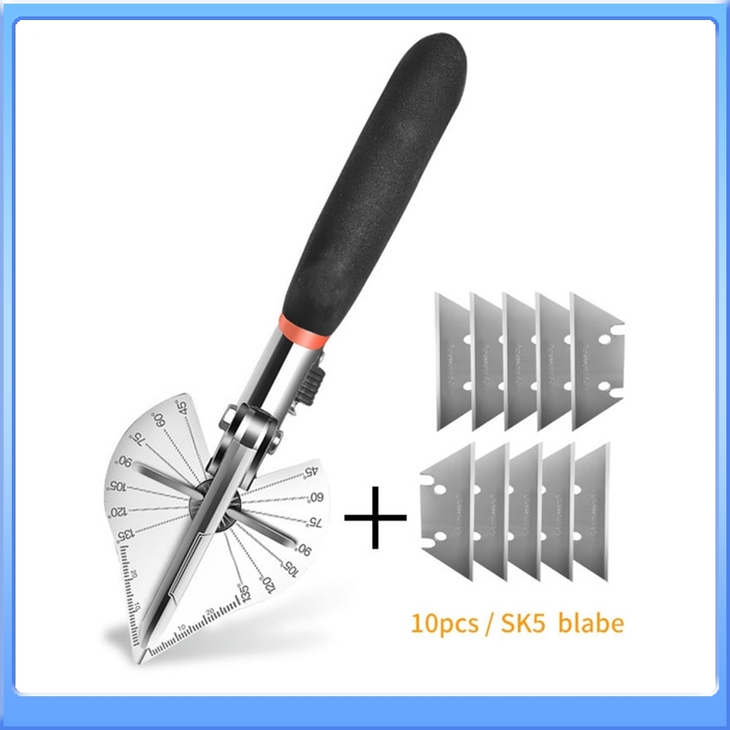 Góc cắt-45 độ đến 120 độ miter cắt tay cắt-đa chức năng PVC PE kéo nhựa
