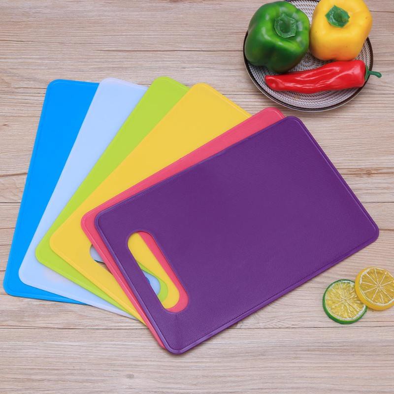 Colorful Plastic Kitchen Cutting Board - 