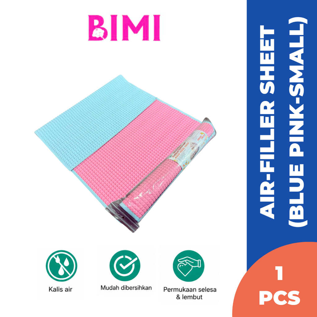 BIMI Baby Air-Filler Rubber Sheet/ Alas Getah Tukar Lampin (Small-45cmx 60cm/Big-60cmx90cm)
