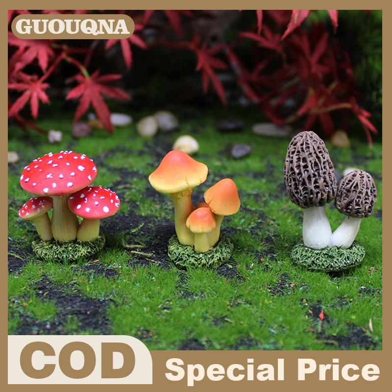 GUOUQNA กระถางต้นไม้ทำจากเรซินประดับชิ้น เซ็ต1 2, อุปกรณ์ตกแต่งบ้าน ราคา 20 บาท*ส่งฟรี