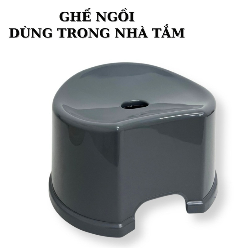 Ghế nhựa Hàn Quốc chống trơn trượt, bằng nhựa cao cấp/ Kích thước: 35x31x22cm THƯC PHAM GIA DUNG HUNG PHUC
