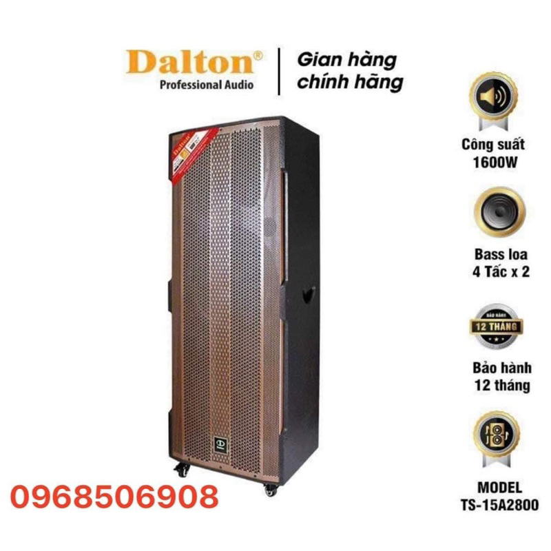 Loa kéo điện Dalton TS-15A2800