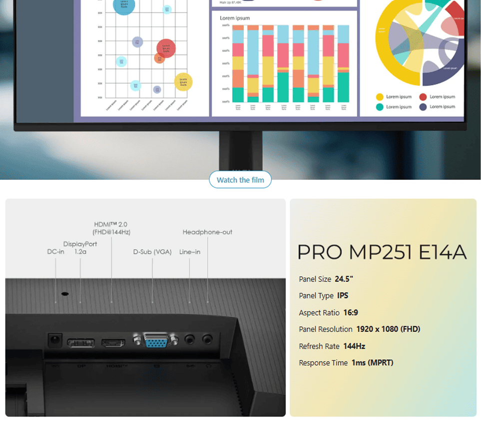 MP251 E14A technical feature 3