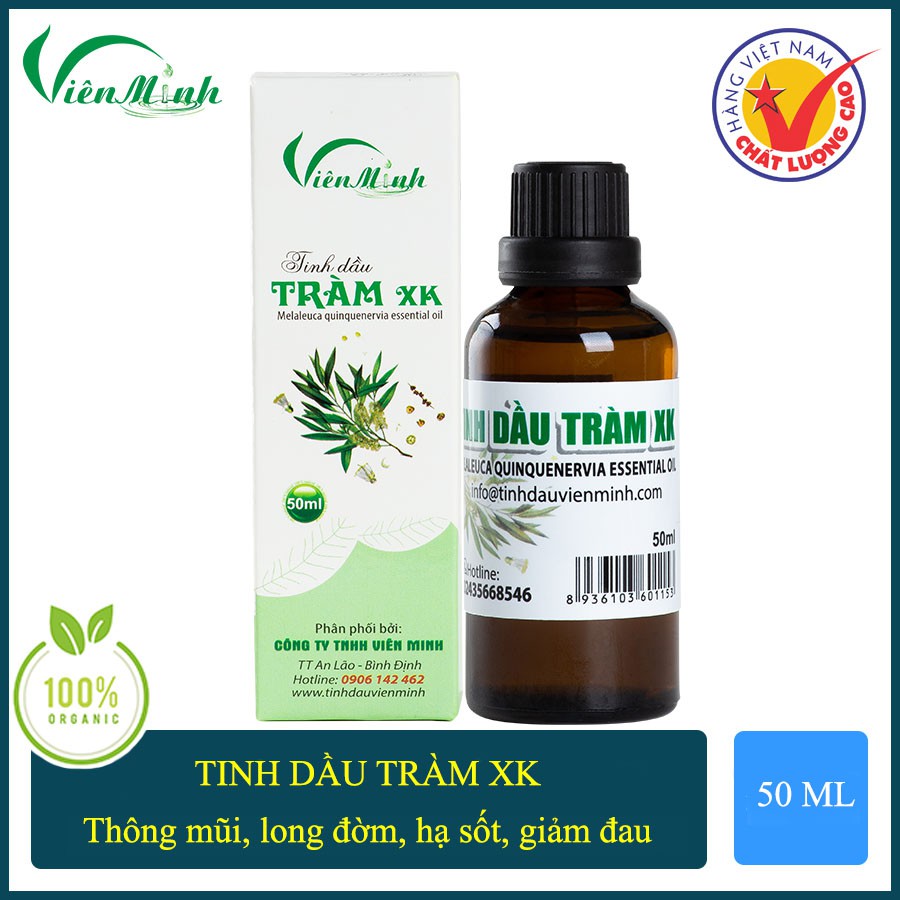 Tinh Dầu Tràm Xuất Khẩu Viên Minh 15ml - 50ml