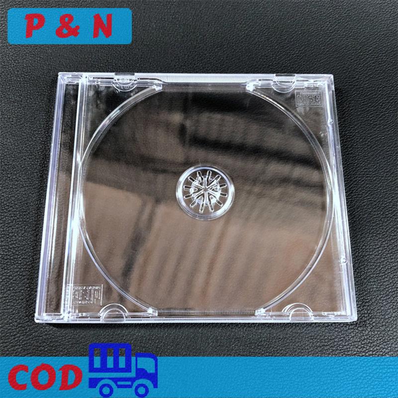 P&N Nhựa trong suốt duy nhất mảnh đĩa trường hợp CD trường hợp dày CD DVD hộp đĩa