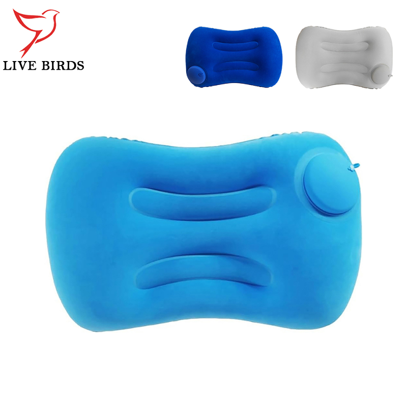 Hiking Pillow, Compression Inflatable Camping Pillow, Camping Inflatable Pillow, Backpack Pillow, Camping Pillow For Outdoor Camping Sleeping Backpack Travel ราคา 89 บาท*ส่งฟรี