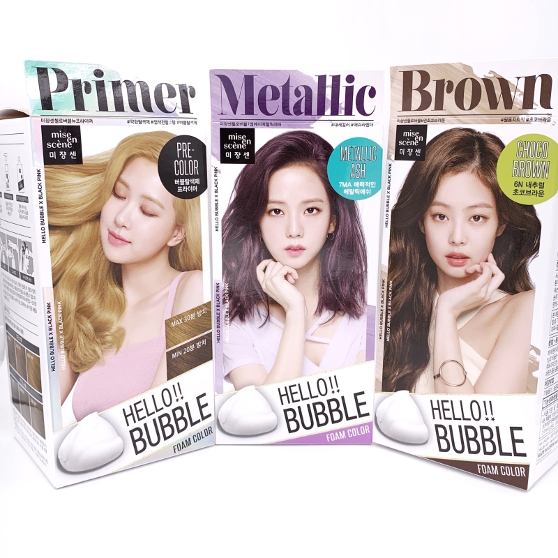 Buy Mise En Scene Hello Bubble Dye Hair Coloring Singapore