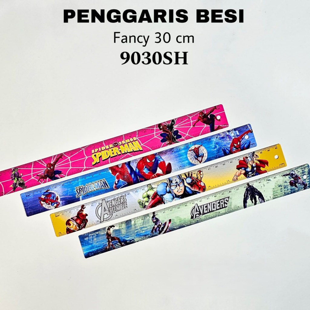 GARISAN BESI PENGGARIS RULER 30CM BESI