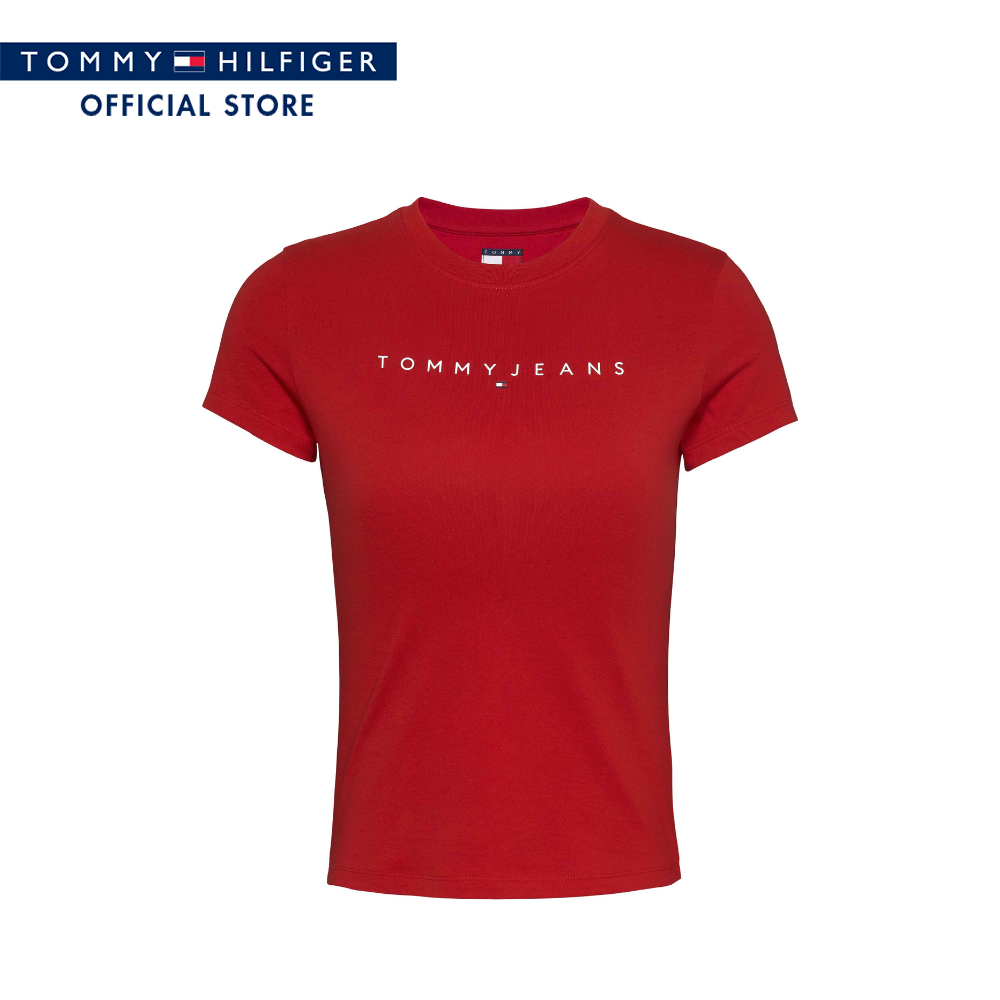 Tommy Hilfiger Women Tee Model DW0DW18398 XME - Red Slim Fit ราคา 1,432 บาท*ส่งฟรี