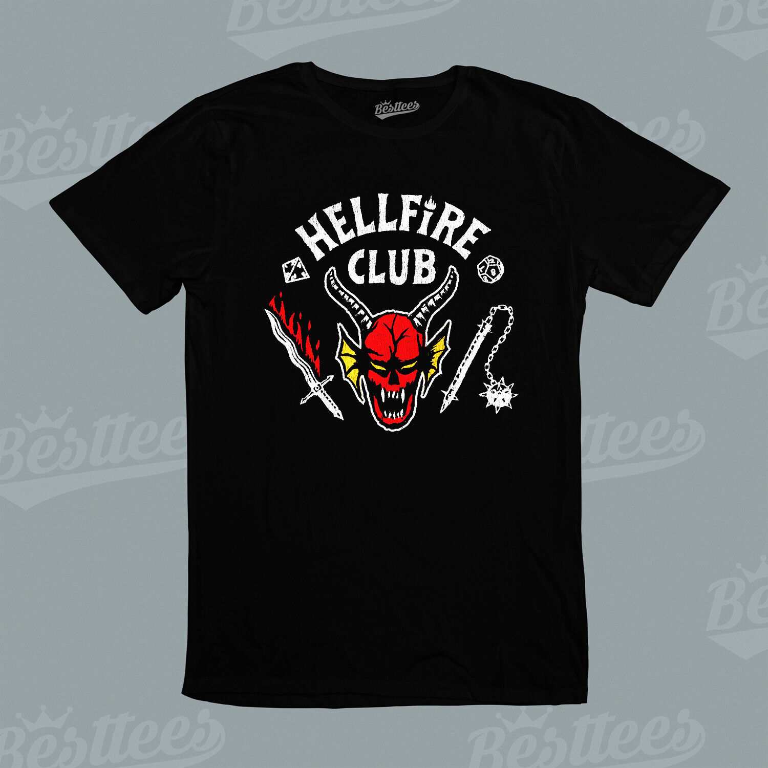 Hellfire Club Stranger Things Eddie Munson Dungeon And Dragons Tee Tshirt