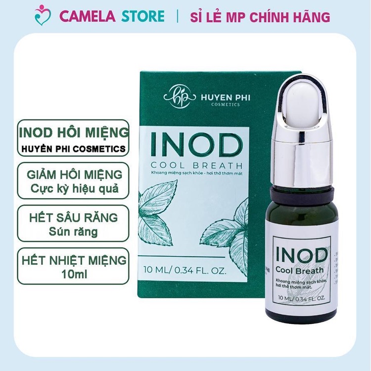 Tinh dầu răng miệng INOD COOL BREATH Huyền Phi 10ml
