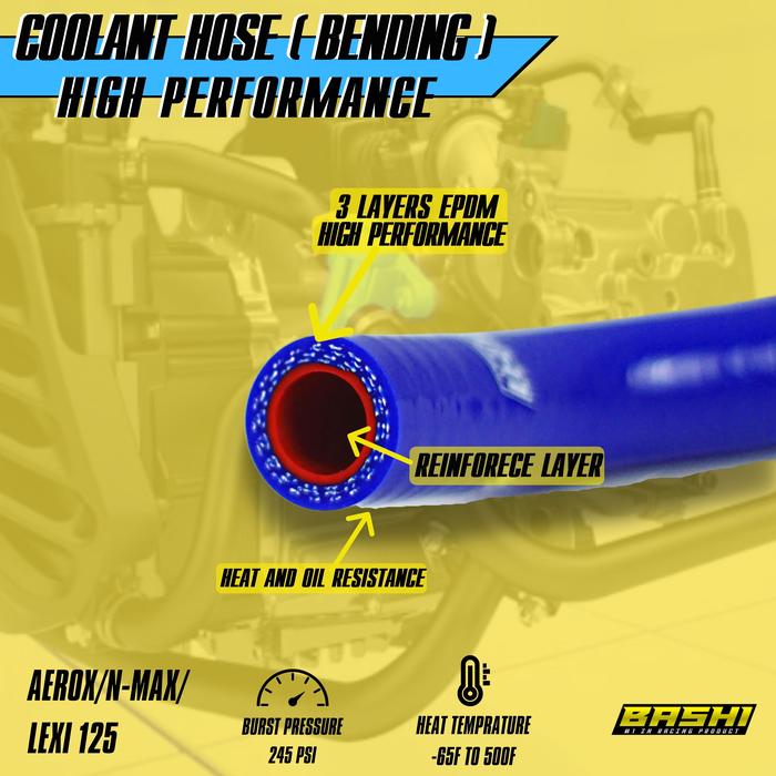 BASHI BENDING COOLANT HOSE Harga 251,000 rupiah*Gratis Ongkir