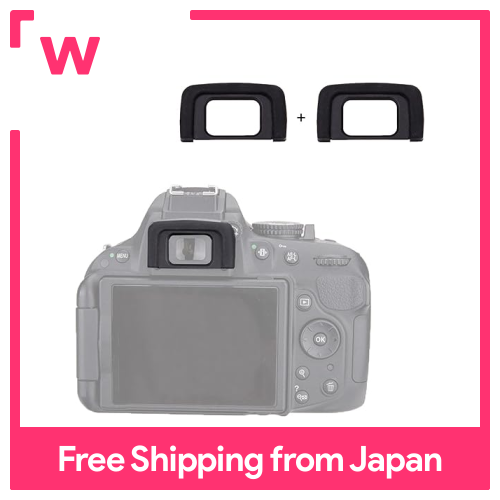 2 cái JJC DK-25 Eyecup Eyepiece Nikon d3500 D3400 D3300 D3200 D3100 D3000 D5600 D5500 D5300 D5200 D5100 D5000 ứng dụng máy ảnh Nikon DK-25 Eyepiece tương thích
