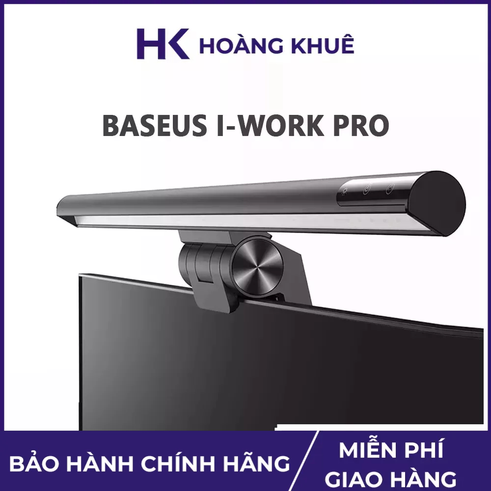 Đèn treo màn hình Baseus i-work Pro chống chói bảo vệ mắt