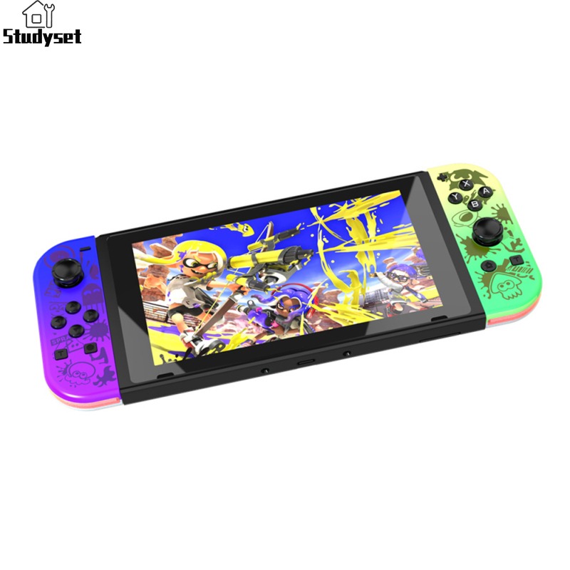 Studyset JOY02 Joypad Wireless Controller Joystick Gamepad Controllers Joy Pads With RGB Lighting Compatible For Switch/OLED Controllers ราคา 686 บาท*ส่งฟรี