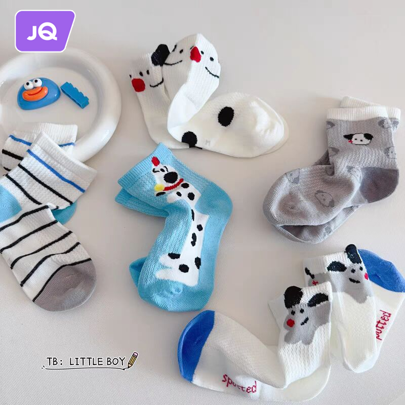 Joyncleon Boys' hoạt hình thoáng khí cotton vớ, dễ thương và thoải mái trẻ em vớ