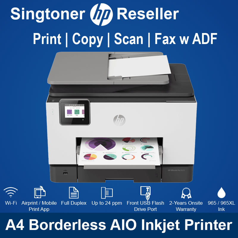 [Singapore Warranty]HP OfficeJet Pro 9020 All-in-One Printer PRO9020 pro9020 9020 Singapore