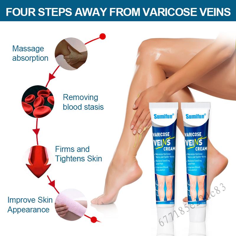 Varicose Veins Cream, Effective Clinicals Vein Care Cream Skin For Strengthen Capillary Health GK-VN