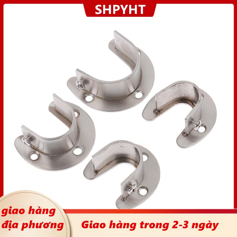 [COD] SHPYHT Giao hàng địa phương 19 22 25 32mm tủ quần áo khung thép không gỉ Rod ổ cắm mặt bích Rod chủ