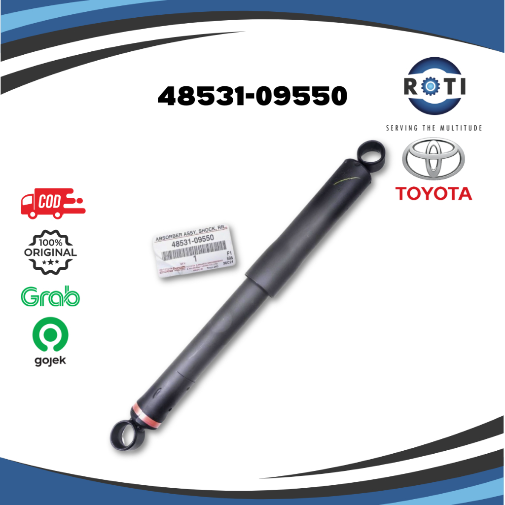 SHOCKBREAKER BELAKANG RR HI LUX KUN26 TOYOTA 48531-09550 ORIGINAL Harga 538,900 rupiah*Gratis Ongkir
