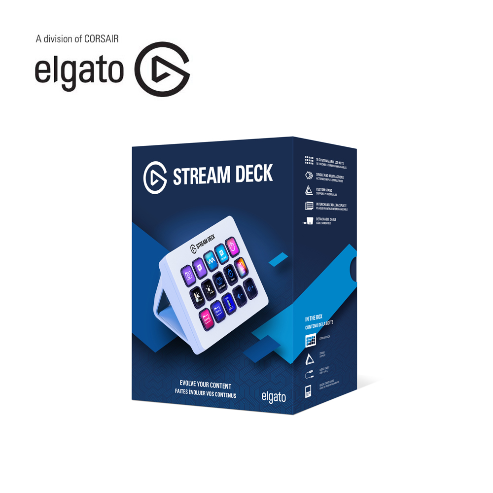 ELGATO Streaming STREAM DECK MK.2 WHITE EDITION - 10GBA9911 ราคา 6,090 บาท*ส่งฟรี