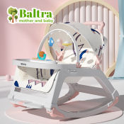 Baltra Baby Rocking Chair with Music and Multi-function Booster