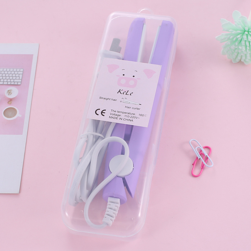Annie's Sphere Mini Hair Straightener & Curler 2-in-1 Ceramic Plate Styler for Smooth and Wavy Hair with Fast Heating and Portable Design - 3