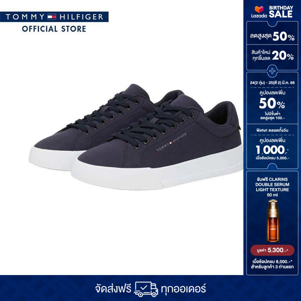 Tommy Hilfiger Men Sneaker Model FM0FM05114 DW5 - Blue ราคา 2,895 บาท*ส่งฟรี
